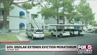 Gov. Sisolak extends eviction moratorium until end of May