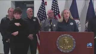 Gov. Spanberger holds final press conference ahead of winter storm arrival