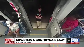 Gov. Stein signs "Iryna