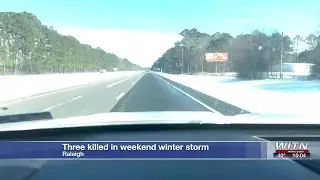 Gov Stein: Three killed in weekend winter storm