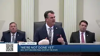 Gov. Stitt delivers final State of the State, proposes spending cap and marijuana rollback