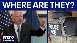 Gov. Walz wonders if ICE agents can