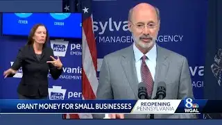 Gov. Wolf announces grant program for small businesses impacted by COVID-19