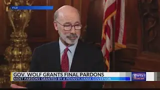 Gov. Wolf makes Pennsylvania history with most pardons as second term wraps up