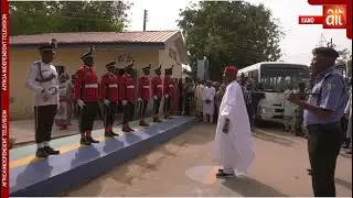 Gov. Yusuf visits police command as security improves in Kano State