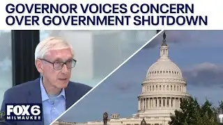 Government shutdown, Wisconsin governor voices concerns | FOX6 News Milwaukee