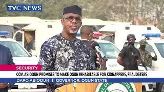 Governor Abiodun Promises To Make Ogun Unhabitable For Kidnappers, Fraudsters