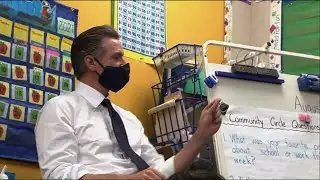 Governor: California committed to in-person school
