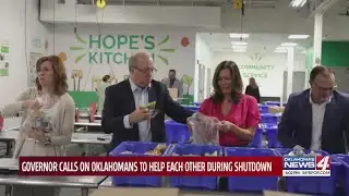 Governor calls on Oklahomans to help each other during shutdown