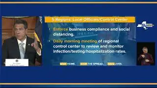 Governor Cuomo Announces Five Regions Will Begin Reopening Today