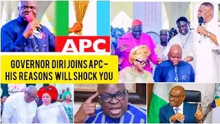 Governor Douye Diri Dumps PDP, Joins APC — ‘It’s for Bayelsa’s Interest, He Says 😱