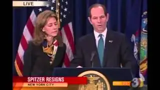 Governor Eliot Spitzer Resigns After Being Connected to Prostitution Ring
