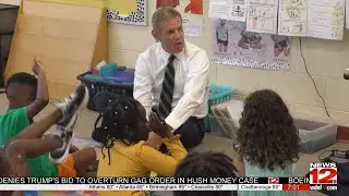 Governor Lee talks test scores in Battle Academy visit