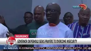 GOVERNOR OKPEBHOLO SEEKS PRAYERS TO OVERCOME INSECURITY