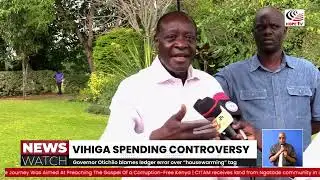 Governor Otichilo blames ledger error over “housewarming” tag