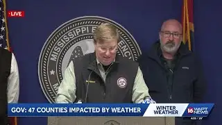 Governor provides update on Mississippi