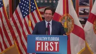 Governor Ron DeSantis and First Lady Casey DeSantis Make “Healthy Florida First” Announcement