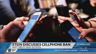 Governor Stein discusses cellphone ban