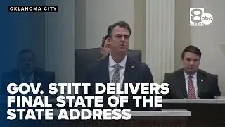 Governor Stitt delivers his final State of the State, Oklahoma legislative session begins