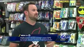 GPS helps owners retrieve giant Frankenstein from thieves