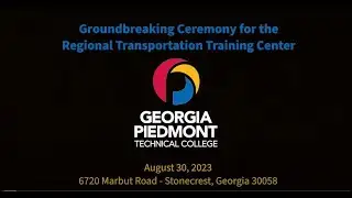 GPTC’s Regional Transportation Training Center Groundbreaking