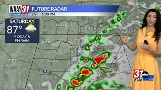 Grace is tracking this weekend