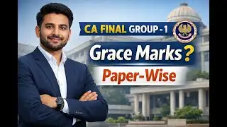 Grace Marks in CA Final Group 1 Jan 2026? | Paper-Wise ICAI Reality