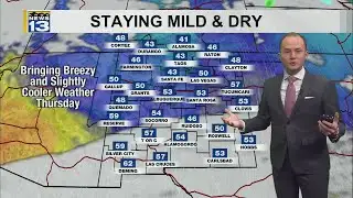 Gradual warming continues, dry weather holds through the weekend