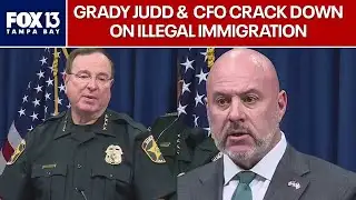 Grady Judd, state CFO lead Illegal immigration crackdown in Florida