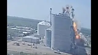 Grain Elevator Explodes!