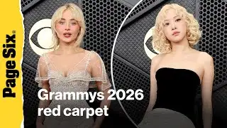 Grammys 2026 red carpet: Sabrina Carpenter, Rosé, more