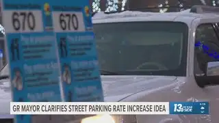 Grand Rapids mayor clarifies his comments about tripling downtown parking rates
