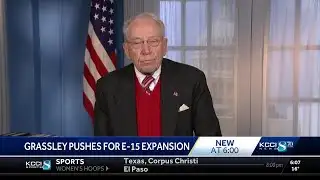 Grassley: Grain prices would get a boost if E15 fuel were year-round nationwide