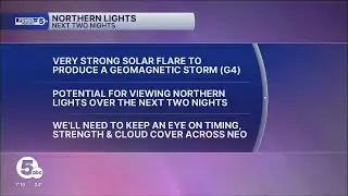 Great chance to see the northern lights!