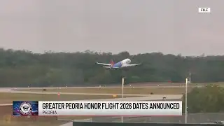 Greater Peoria Honor Flight announces 2026 dates
