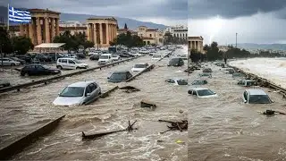 Greece in Chaos: Deadly Mega-Storm Unleashes Floods Like Never Before