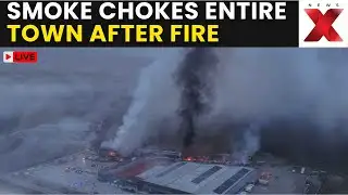 Greece Massive Fire LIVE | Trikala Factory Fire Kills Three, Explosion Sparks Massive Blaze