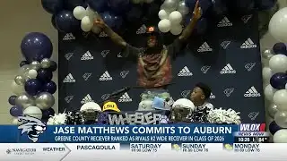 Greene Co. WR Jase Mathews announces commitment to Auburn