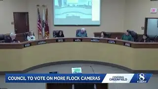 Greenfield City Council to vote on expanding Flock camera network