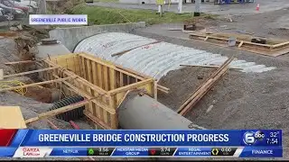 Greenville bridge construction update