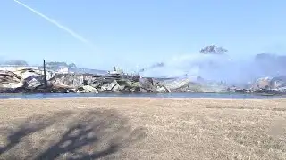 Greenville fire crews tackle massive warehouse fire overnight