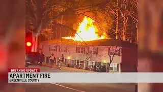 Greenville firefighters say teamwork helped with apartment fire