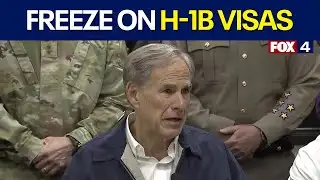 Greg Abbott orders freeze on new H-1B visa applications