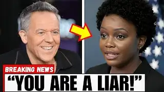 Greg Gutfeld STUNS Karine Jean-Pierre During Tense Live TV Exchange