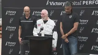 Gregg Popovich introduces Mitch Johnson as Spurs head coach | Full news conference