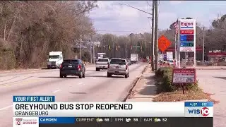 Greyhound service returns to Orangeburg after two-month absence