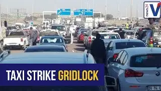 Gridlocked: Commuters frustrated by taxi strike
