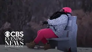 Grief-stricken widow was living at husband