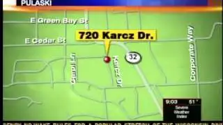 Grill blamed for Pulaski apartment fire