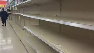 Grocery store shelves empty as Central Texas braces for Winter Storm